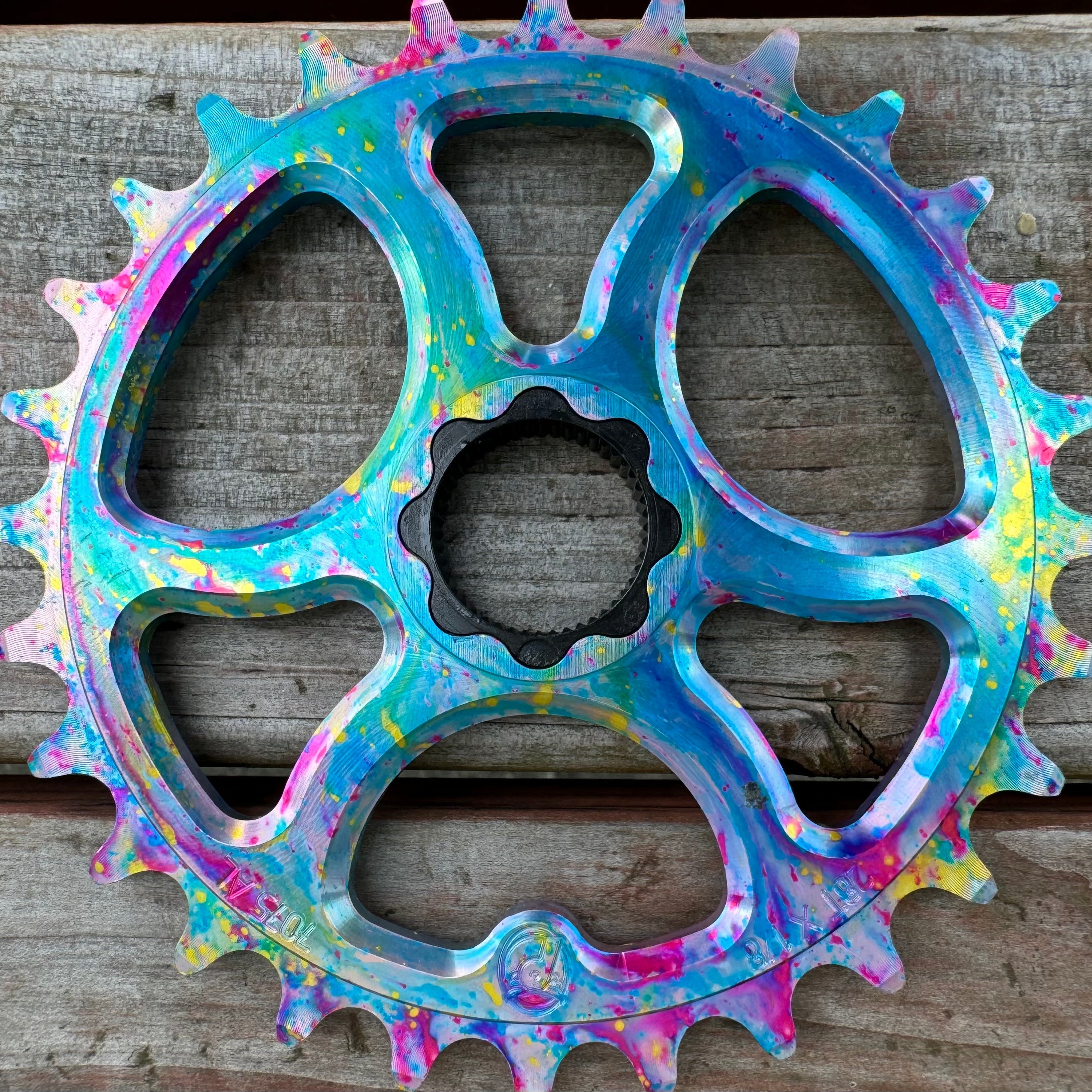 Profile 22mm Galaxy Spline Drive Sprocket Galaxy Rust