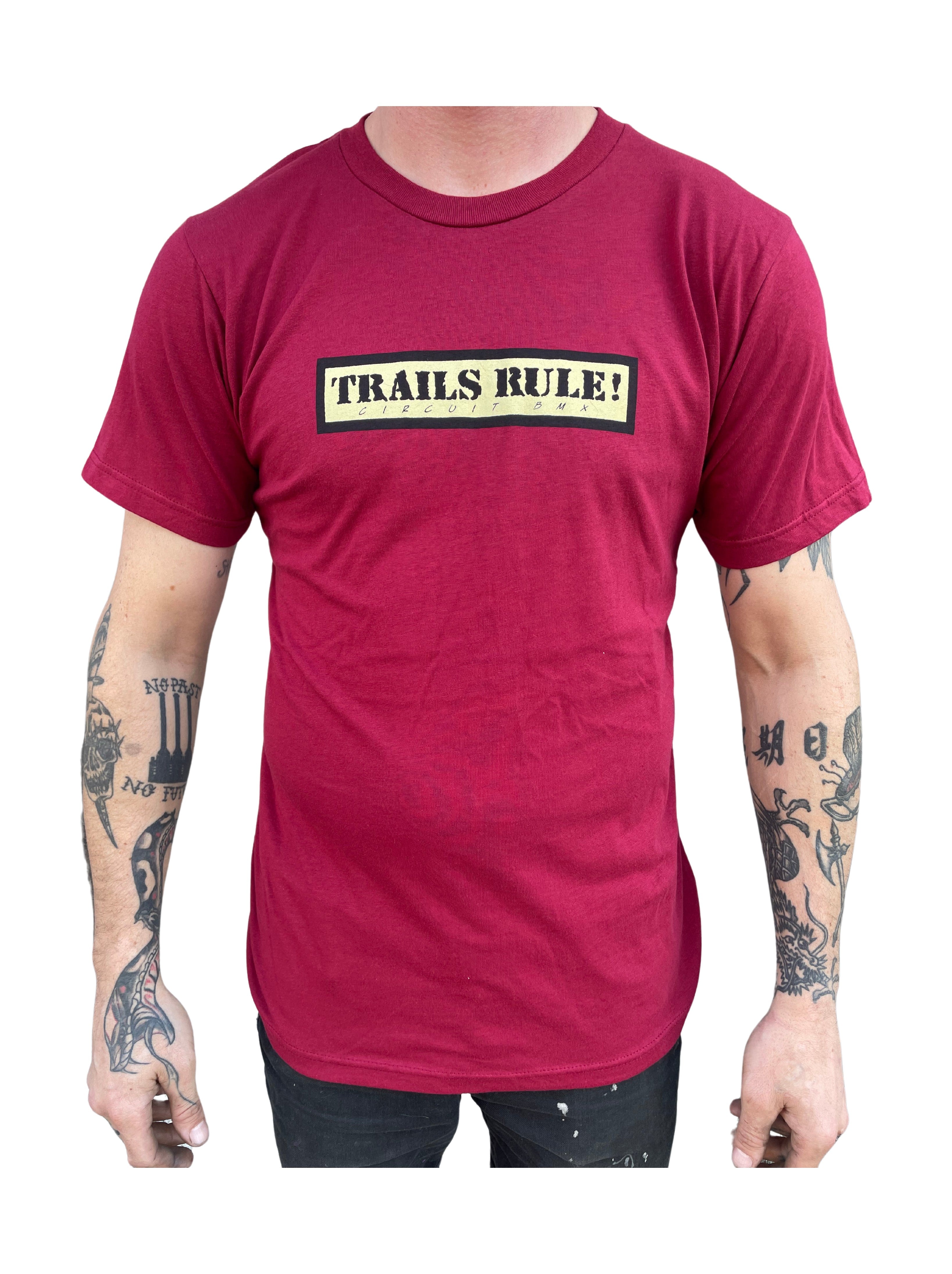 Circuit “Trails Rule” T-shirt - Circuit BMX