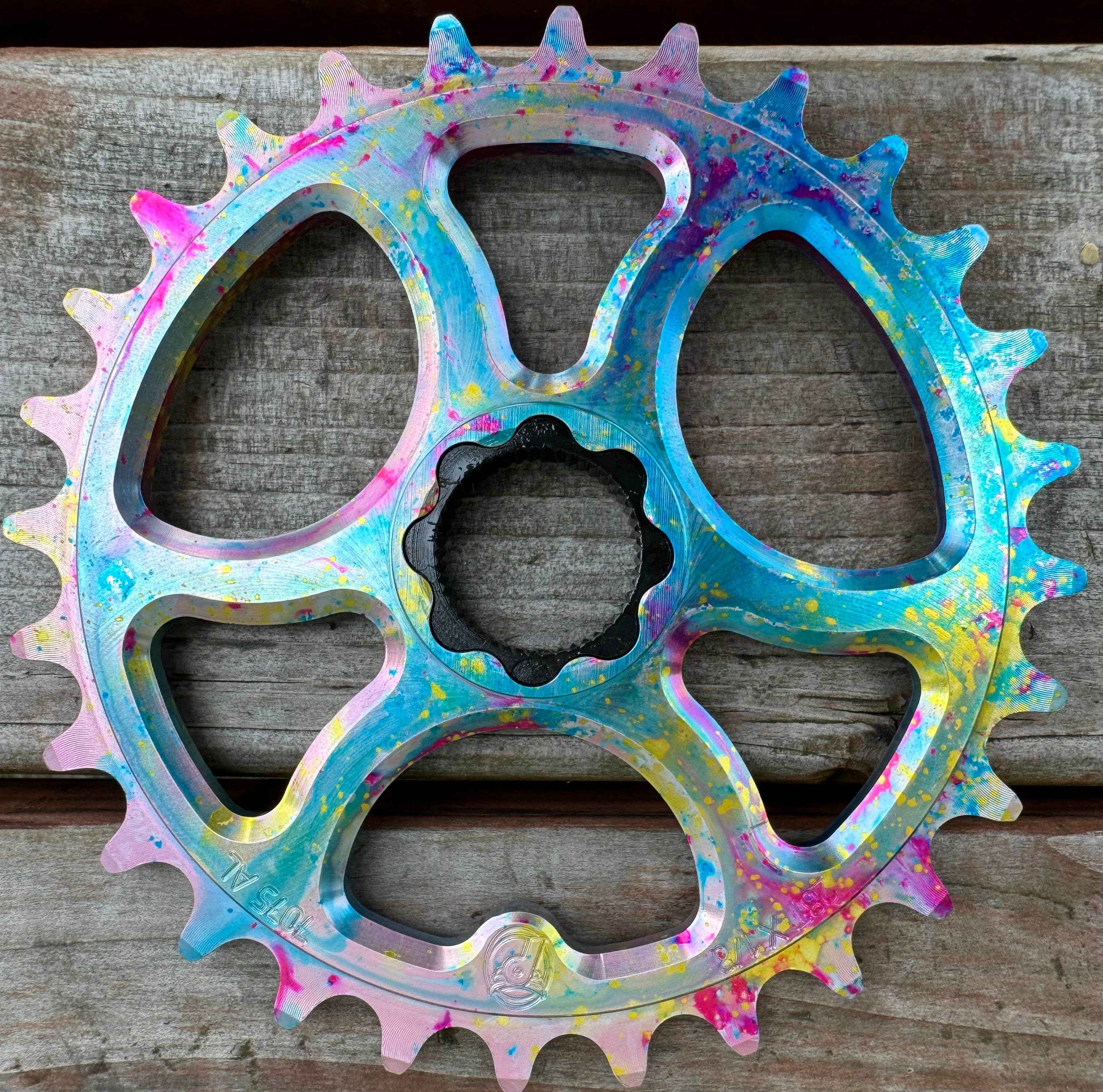 Profile 22mm Galaxy Spline Drive Sprocket Galaxy Rust
