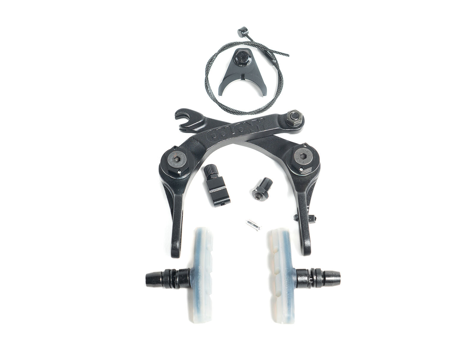 Mission Cease V2 BMX U-Brake - Silver, Rear Position, Aluminum - Model MN1020SIL