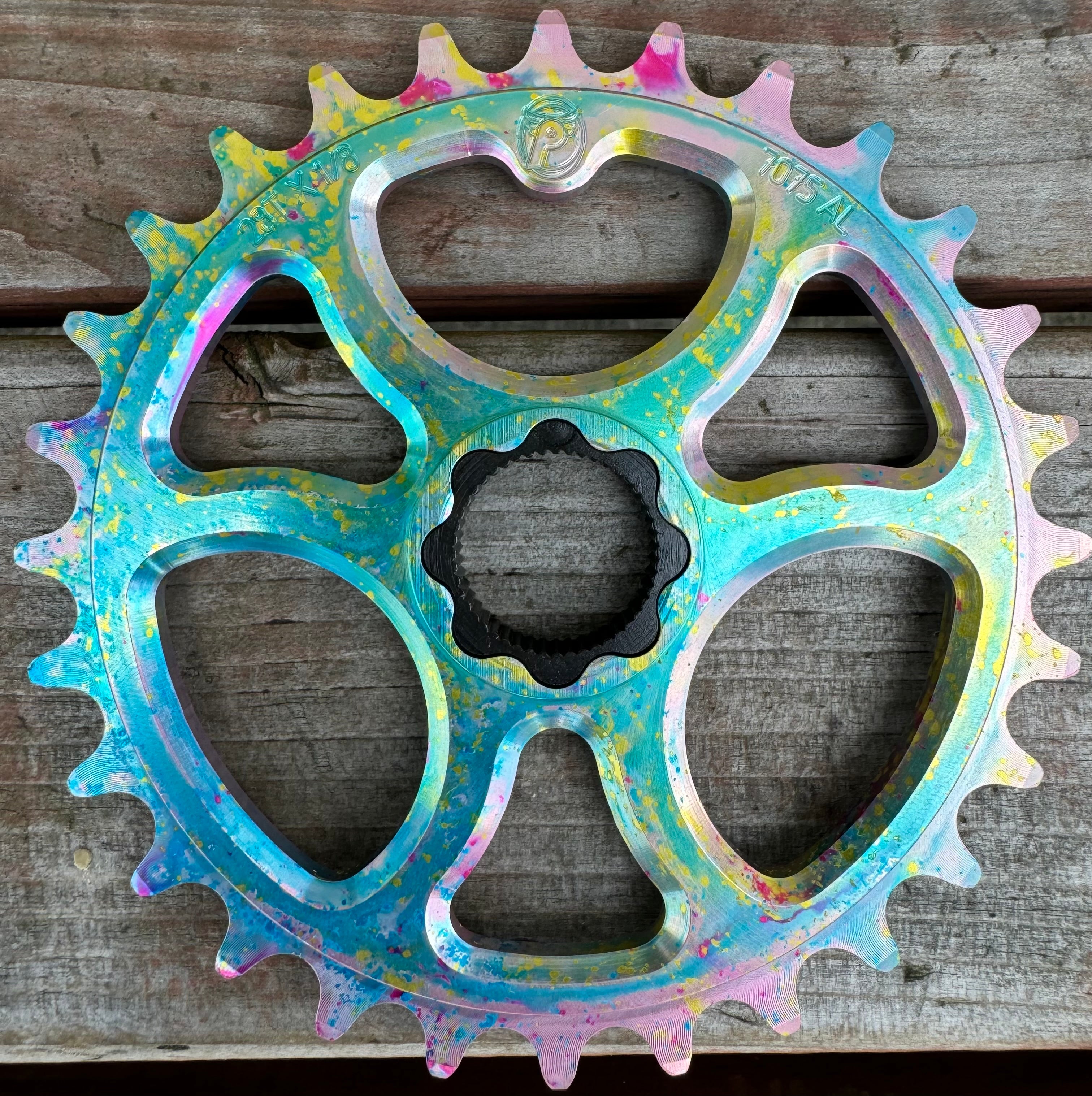 Profile 22mm Galaxy Spline Drive Sprocket Galaxy Rust