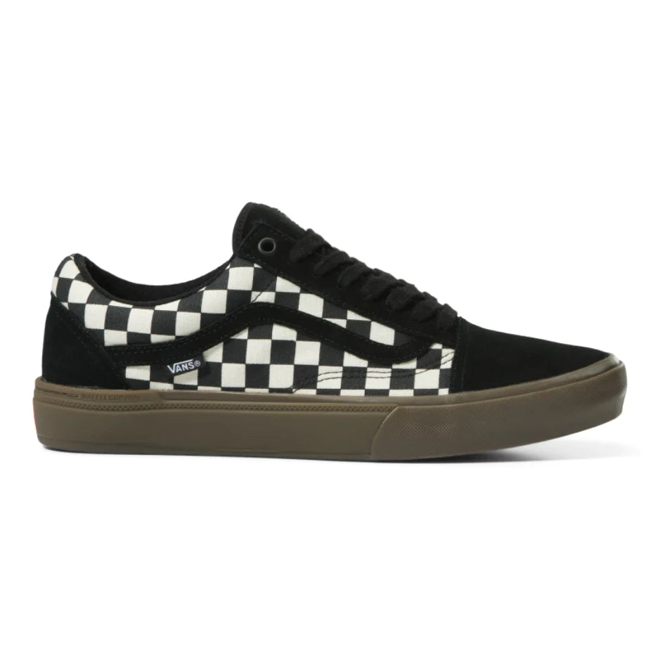 Old skool black and white checkered vans clearance