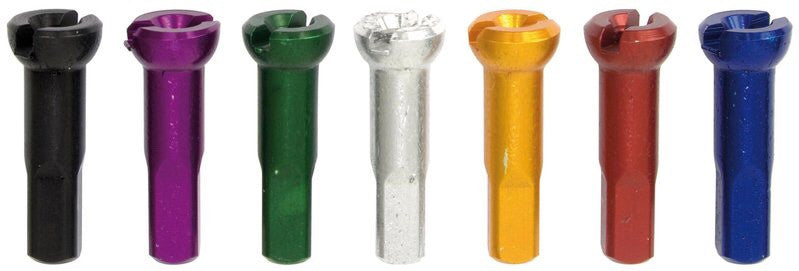 Brass/Alloy 16mm Nipples Set (for custom wheel builds)