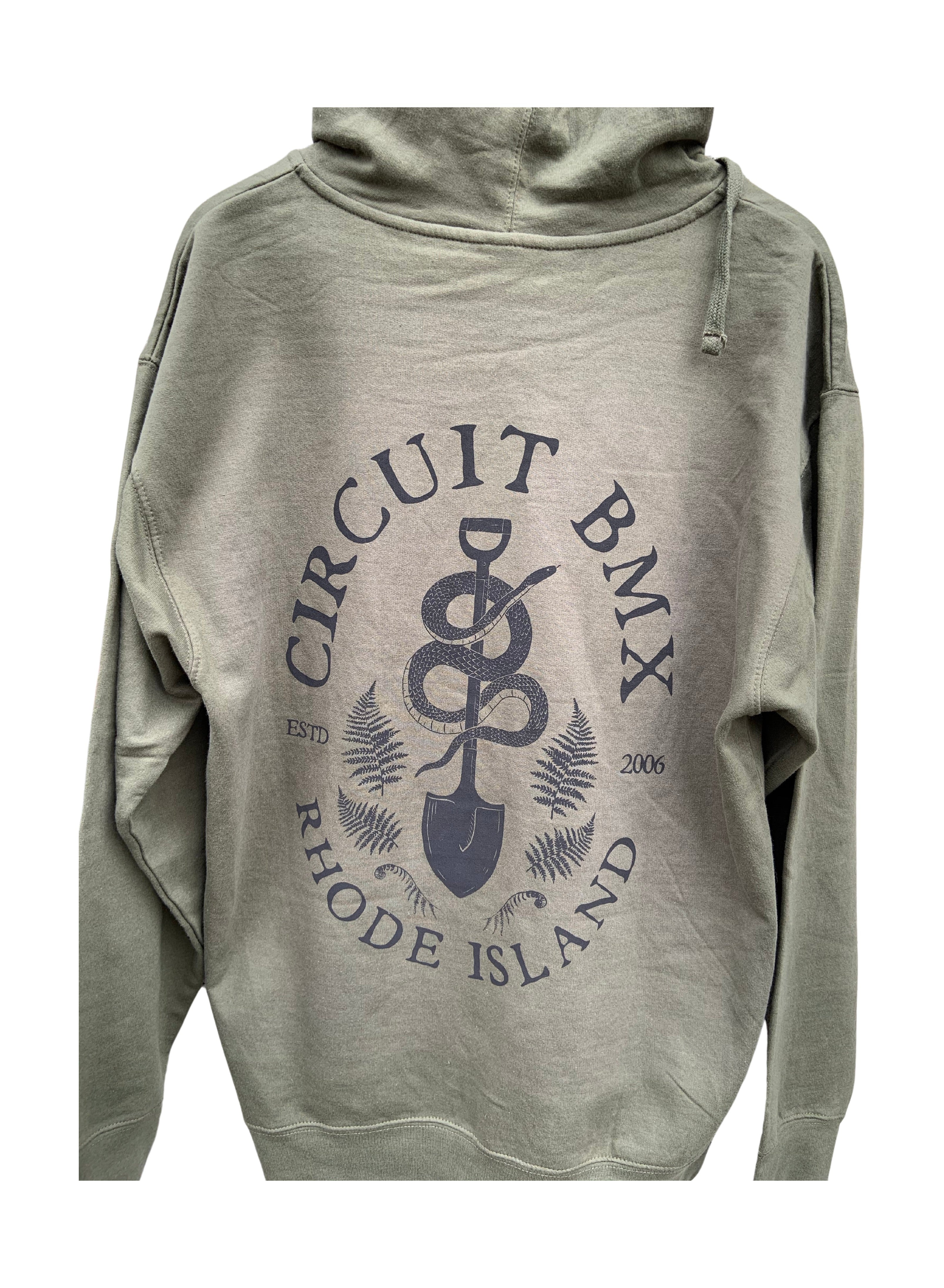 Circuit Snaked ZIP Up Hoodie