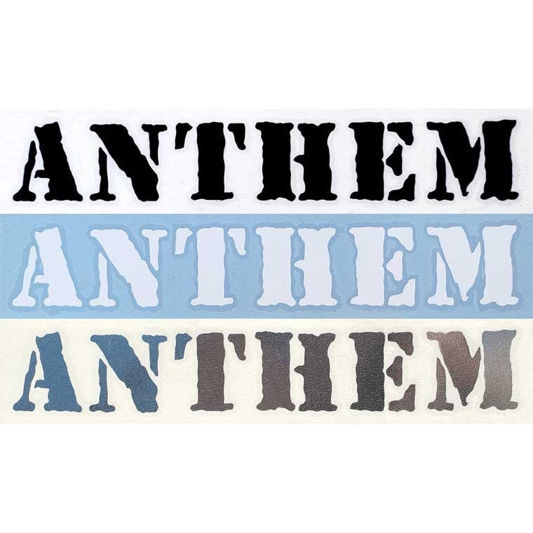 Anthem Die Cut Sticker - Circuit BMX