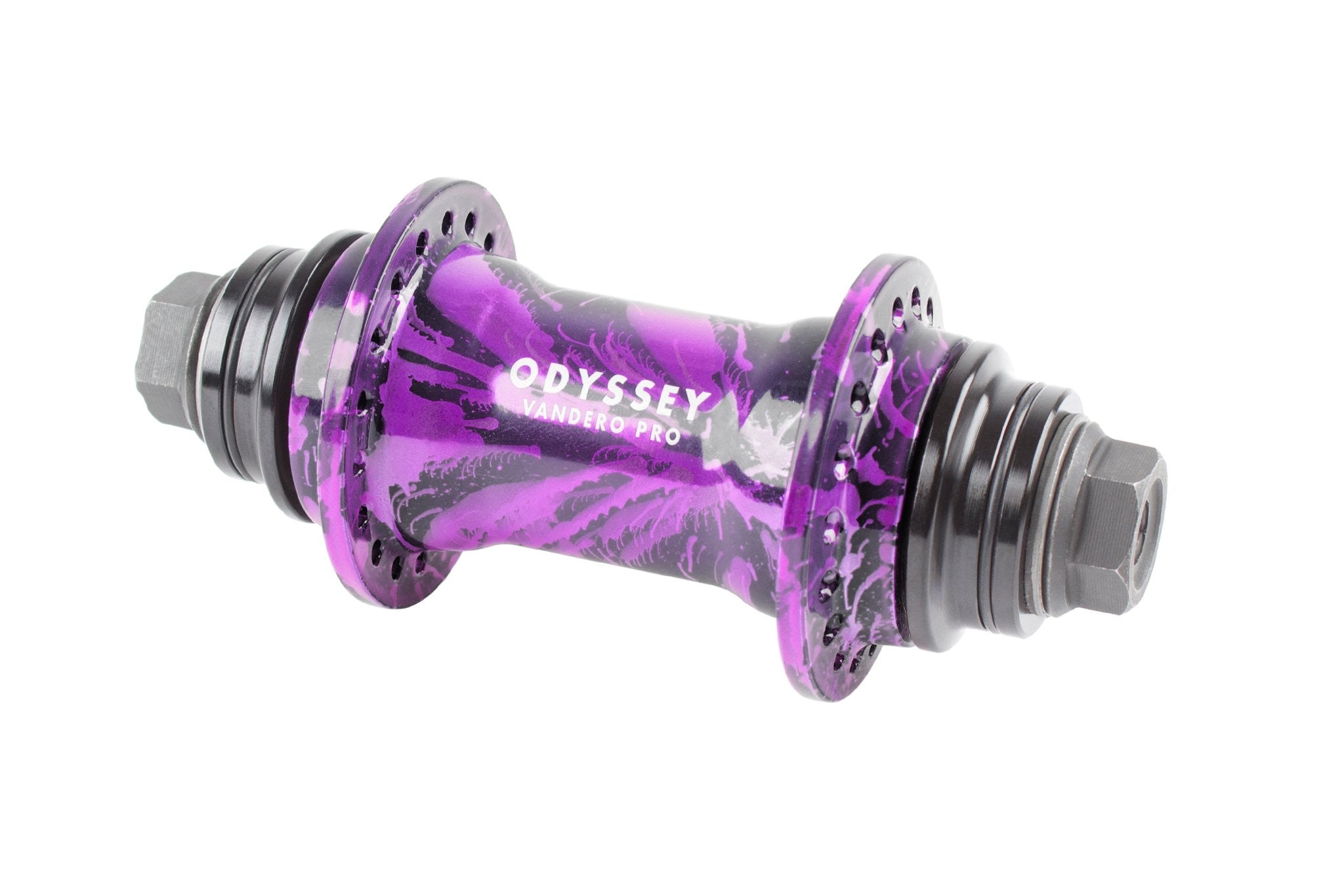 Odyssey Vandero Pro Front Hub Purple Rain - Circuit BMX